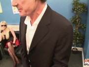 Workplace oral sex pleasure with syren and stacey 4k 2/16