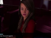 Dating my Step-Daughter # 40 Подруга дрочит нам в кинотеатре 3/16