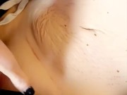 Finger play, young looking pussy, older woman. 2/16