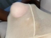 She makes me cum with her Nylonsfeet 13/16