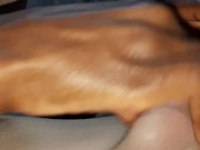 She makes me cum with her Nylonsfeet 6/16