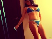 Shameless Bitch Pissed Herself while Sunbathing! 1/16