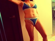 Shameless Bitch Pissed Herself while Sunbathing! 2/16