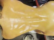 Look how he whips my ass as he penetrates me and makes me cum - Kink Anal Spank Gym 16/16