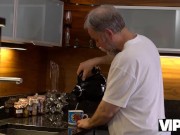 VIP4K Old man is always ready to fuck dazzling spouse when she wakes up 1/16