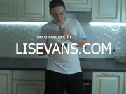 I fucked a Russian model in my kitchen! 4K! 1/16