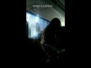 chica desconocida me da unos centones en el auto bus en publico REAL LA GRABE 