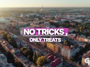 GIRLSRIMMING - Wet Halloween rimming and hot hardcore sex with small tits babe Gina Gerson 1/16