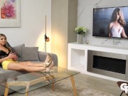 GIRLSRIMMING - Wet Halloween rimming and hot hardcore sex with small tits babe Gina Gerson 2/16