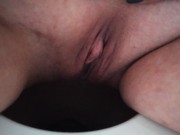 PISS-A-THON: Big Tits MILF Pissing on Toilet 16/16