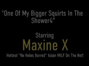 Squirting Cougar Maxine X Toy Fucks Herself Until She Jets Her Pussy Juice! 1/16