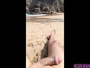very hot couple on nude beach