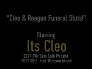 69 In A Funeral?! Its Cleo And Reagan Lush Love Pussy Play! 1/16
