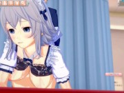 【エロゲーコイカツ！】東方 十六夜咲夜3DCGアニメ動画(東方Project)[Hentai Game Koikatsu! Touhou Sakuya Izayoi(Anime 3DCG Video) 11/16