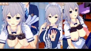 エロゲーコイカツ！】東方 十六夜咲夜3DCGアニメ動画(東方Project ...