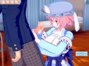 【エロゲーコイカツ！】東方 西行寺幽々子3DCGアニメ動画(東方Project)[Hentai Game Koikatsu! Touhou Yuyuko Saigyouji(Anime 3DCG 4/16