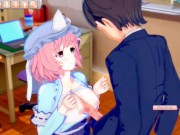 【エロゲーコイカツ！】東方 西行寺幽々子3DCGアニメ動画(東方Project)[Hentai Game Koikatsu! Touhou Yuyuko Saigyouji(Anime 3DCG 7/16