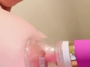 Sucking nipples and vibrating tongue toy 12/16