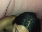 nothing better than a delicious blowjob in the morning 3/16