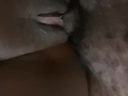 Ebony Female gets Endless Shrimp  12/16