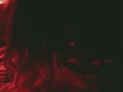 CETTE NYMPHOMANE AVALE MA BITE ENTIEREMENT ET RACLE SA GORGE AVEC (POV) 1/16