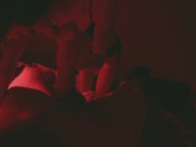 CETTE NYMPHOMANE AVALE MA BITE ENTIEREMENT ET RACLE SA GORGE AVEC (POV) 13/16