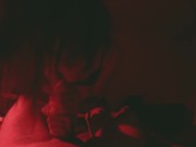 CETTE NYMPHOMANE AVALE MA BITE ENTIEREMENT ET RACLE SA GORGE AVEC (POV) 15/16