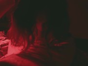 CETTE NYMPHOMANE AVALE MA BITE ENTIEREMENT ET RACLE SA GORGE AVEC (POV) 3/16