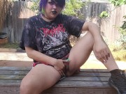 Smoking dildo blowjob and masturbation 7/16