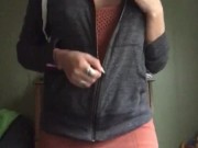 قحبة عراقية تتعرى وتصور لحبيبها / Arabic girl recording video for her BF 1/16