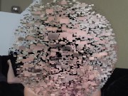 Lady Amber shows you Cuckold Loser what you never got from her and never will 15/16