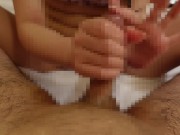 Oily Teasing Slow Handjob, Japanese escort Yui-chan full POV 8/16