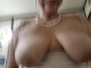 How nice to spank a bitch wife with a dick on her lips & smear your sperm on the sly face of a slut! 13/16