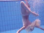 Elena Proklova shows how sexy can one be alone in the pool 11/16