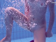 Elena Proklova shows how sexy can one be alone in the pool 16/16