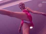 Elena Proklova shows how sexy can one be alone in the pool 2/16