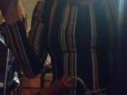 Natural blonde smoke's cigarette and bowls while jamming 10/16