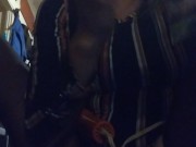 Natural blonde smoke's cigarette and bowls while jamming 12/16