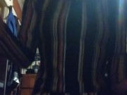 Natural blonde smoke's cigarette and bowls while jamming 6/16