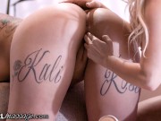 AllGirlMassage Kali Roses Is Horny For Her BFF Aria Banks 9/16