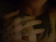 Selfie view: Fresh outta shower. Help Me cum. 10/16