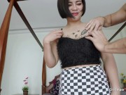Asian Chick Fucked and Filled With Sperm 2/16