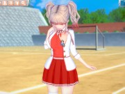 【エロゲーコイカツ！】爆乳「茨棘」のおっぱい揉みまくりH！巨乳仁王立ち手コキ・フェラ・パイズリ・正常位・バック3DCGアニメ動画[Hentai Game Koikatsu! 1/16