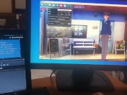 【エロゲーコイカツ！】爆乳「茨棘」のおっぱい揉みまくりH！巨乳仁王立ち手コキ・フェラ・パイズリ・正常位・バック3DCGアニメ動画[Hentai Game Koikatsu! 16/16