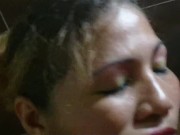 DROOLING DEEPTHROAT Ends with ORAL CREAMPIE Homemade Amateurs 5/16