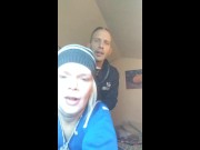 Foot job to rough hard anal before work 13/16