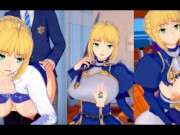 【エロゲーコイカツ！】FGO アルトリア・ペンドラゴン3DCGアニメ動画(フェイト)[Hentai Game Koikatsu! Fate Artoria Pendragon(Anime 3DCG