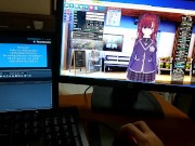 【エロゲーコイカツ！】爆乳「ナコ(オリキャラ)おっぱい揉みまくりH！巨乳仁王立ち手コキ・フェラ・パイズリ・正常位・バック3DCGアニメ動画[Hentai Game Koikatsu! 15/16