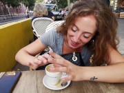 Venom Evil made a mess when drinking a coffee with 