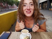 Venom Evil made a mess when drinking a coffee with 